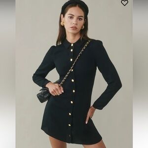 REFORMATION Hugh Collar Dress Sz 2